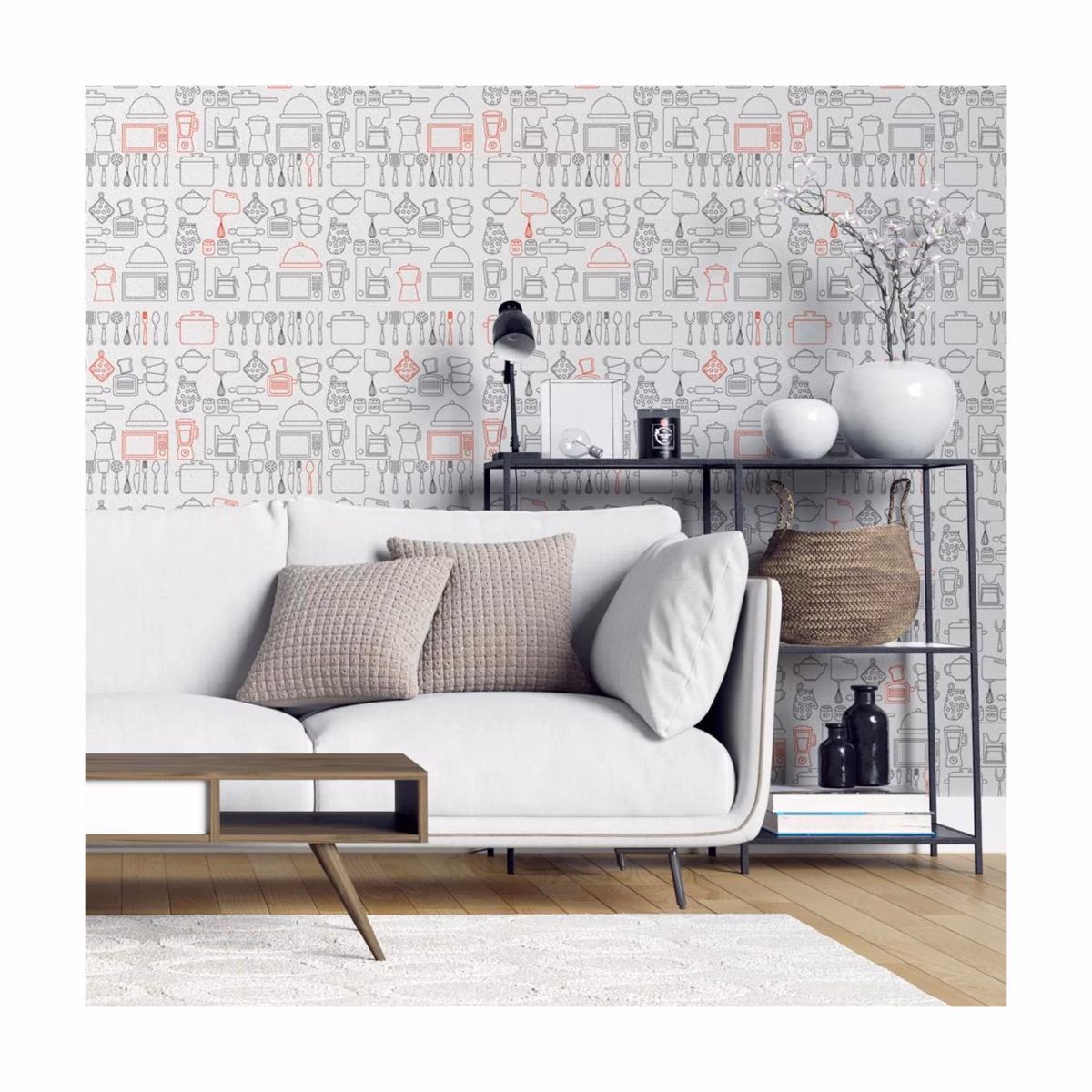 Estilo Clean: Cores Neutras e Minimalismo Aconchegante - detalhe