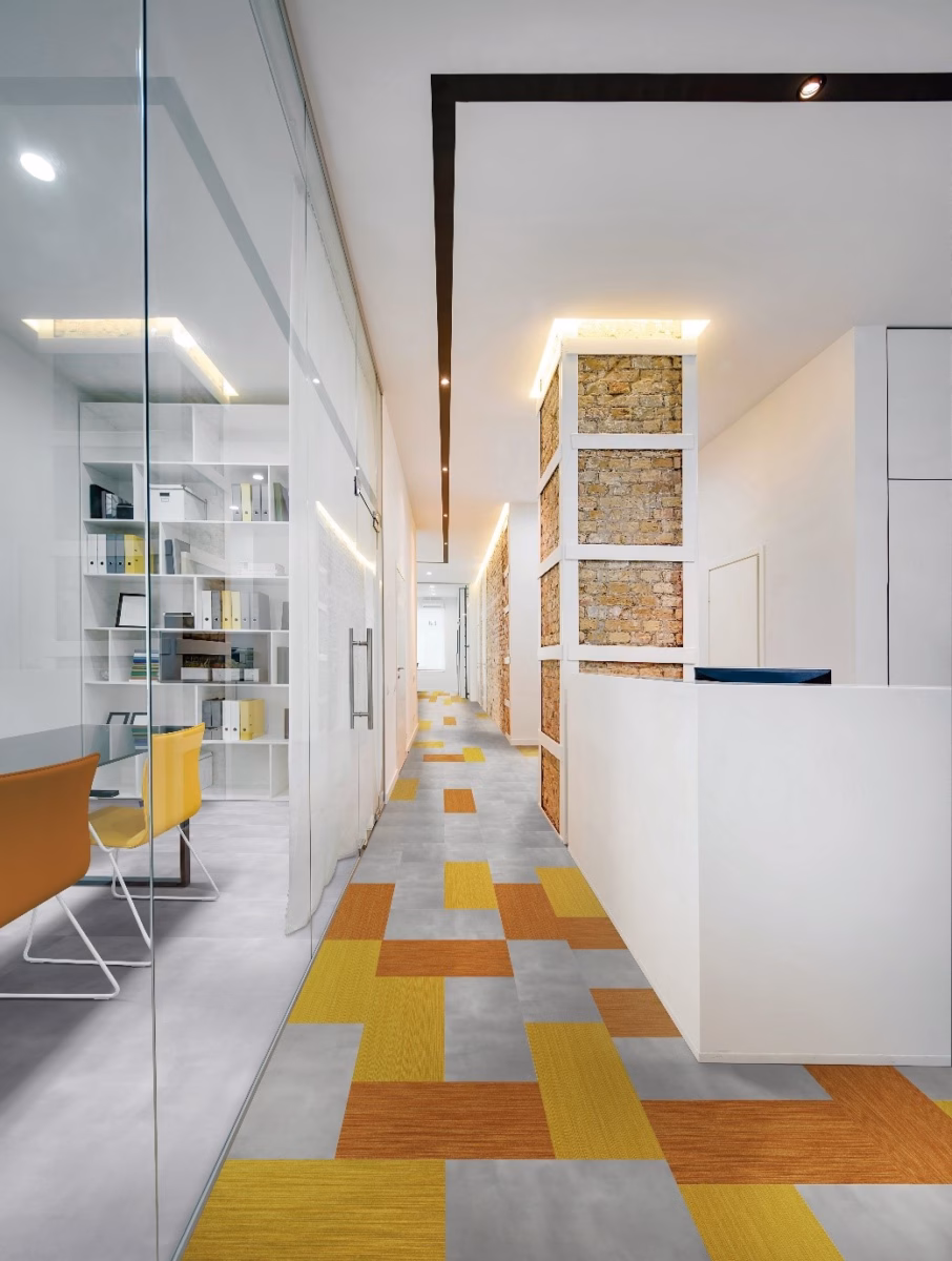 Piso Vinílico Colorido: Alegria e Personalidade - detalhe