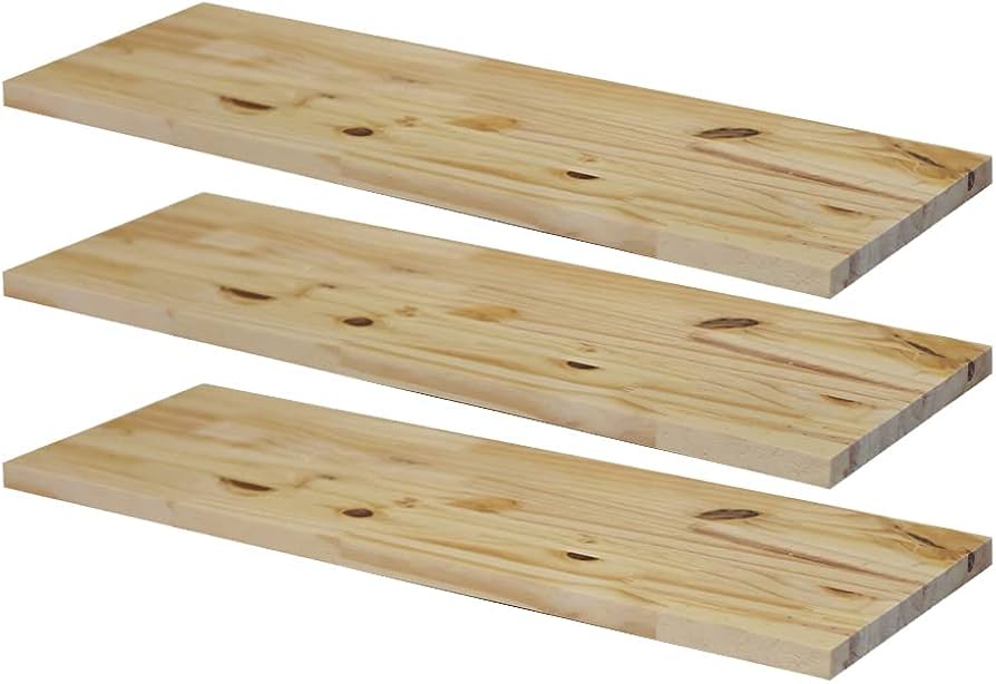 Prateleiras Escandinavas de Pinus Claro: Simplicidade e Luminosidade - inspiração