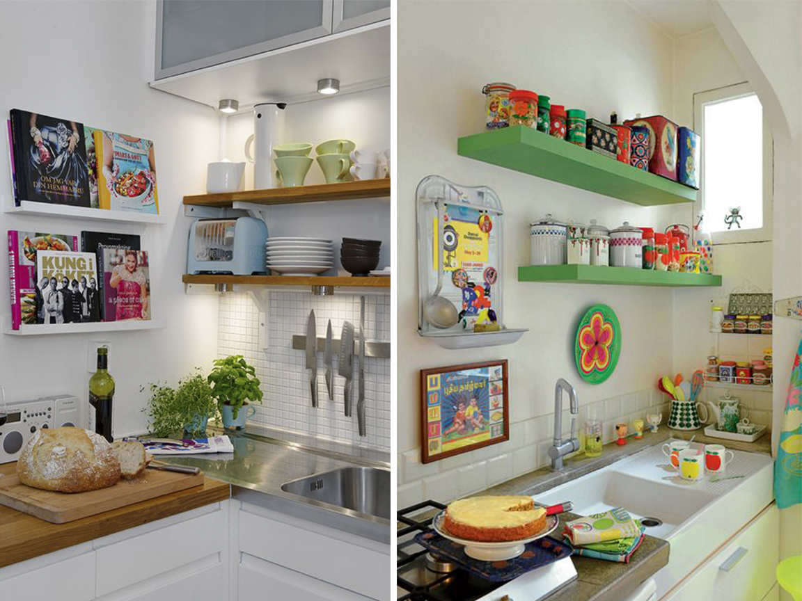 Prateleiras Coloridas em Blocos Geométricos: Alegria Vibrante! - detalhe