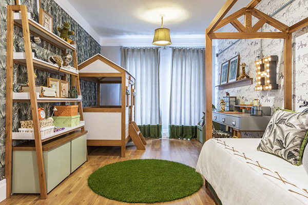 Quarto de Gêmeos Temático Safari Aventura - inspiração