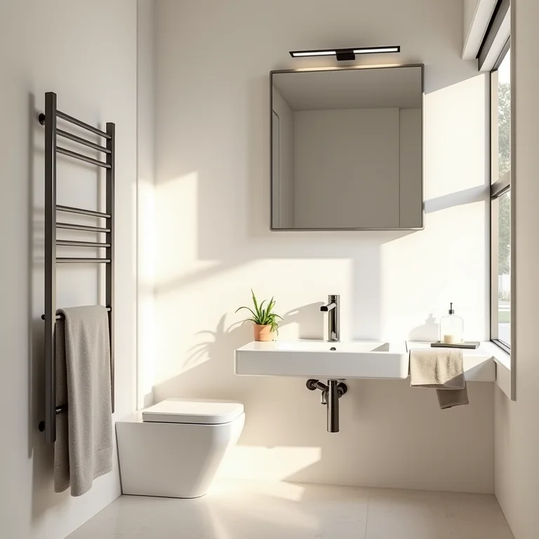 Acessórios multifuncionais para banheiro pequeno