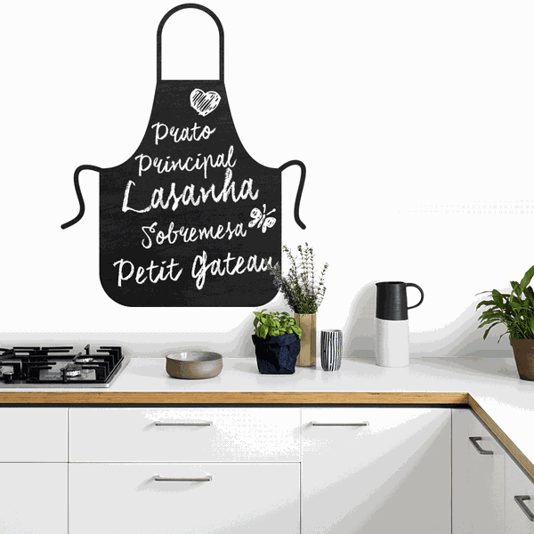 Adesivos Lousa: Crie uma Cozinha Divertida e Interativa para Anotações e Receitas - inspiração