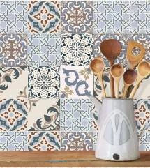 Adesivo Hidráulico: Cores e Padronagens Vibrantes - inspiração