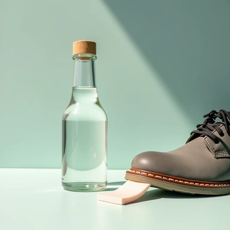 Álcool isopropílico como removedor de chiclete de sapato