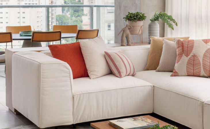 Almofadas Espelhadas: Glamour e Sofisticação que Iluminam o Espaço - ideia