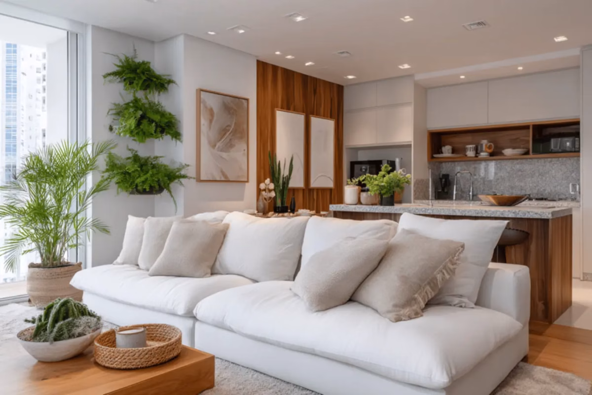 Aconchego Texturizado: Decoração com Mantas e Almofadas Vibrantes - inspiração