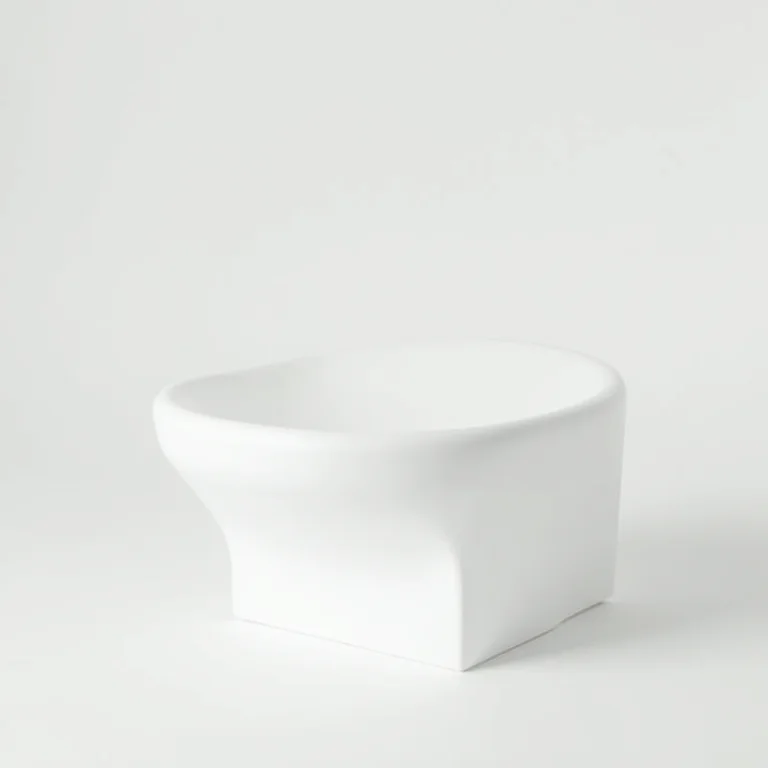 Banqueta de banho simples e minimalista