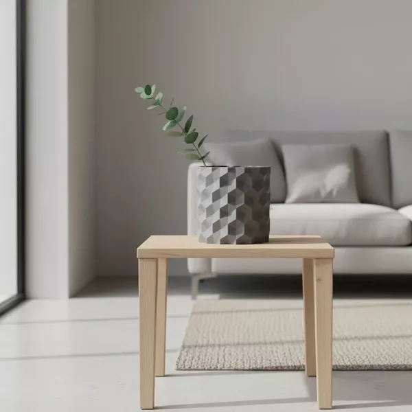 Cachepôs Vibrantes com Pintura Geométrica: Cores e Formas Que Alegram! - inspiração