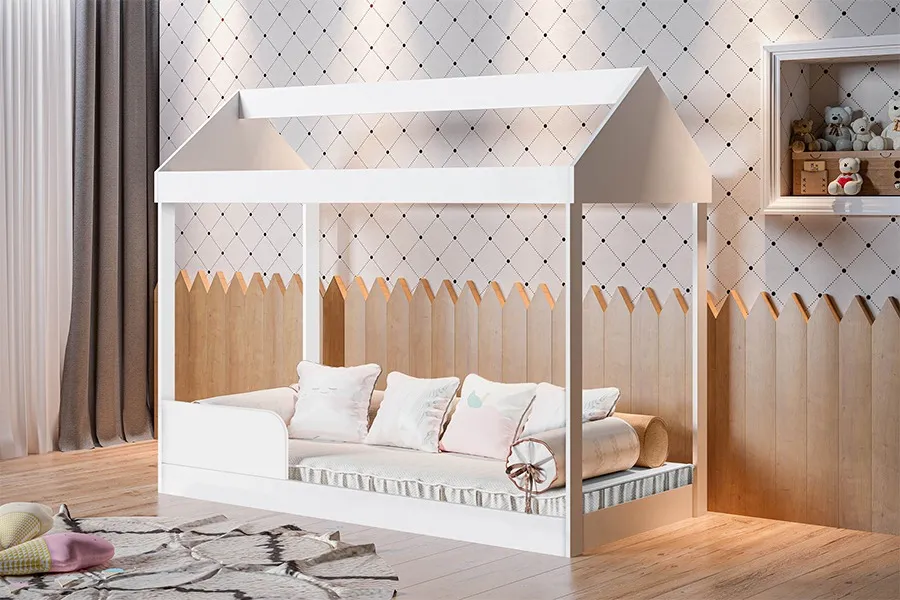 Cama Montessoriana Suspensa: Uma Aventura nas Alturas (com Segurança!) - ideia