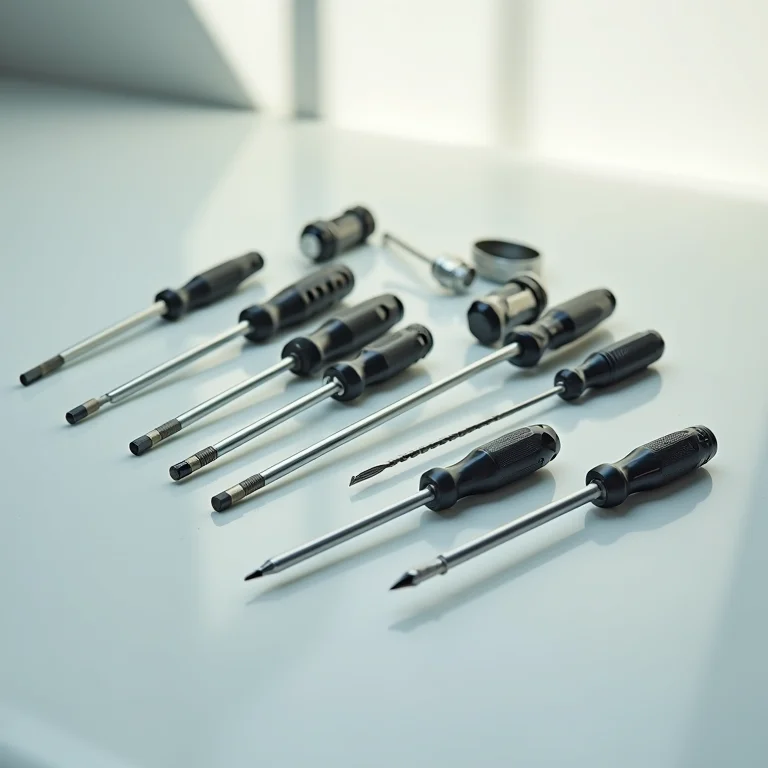 Chaves de fenda Phillips e reta