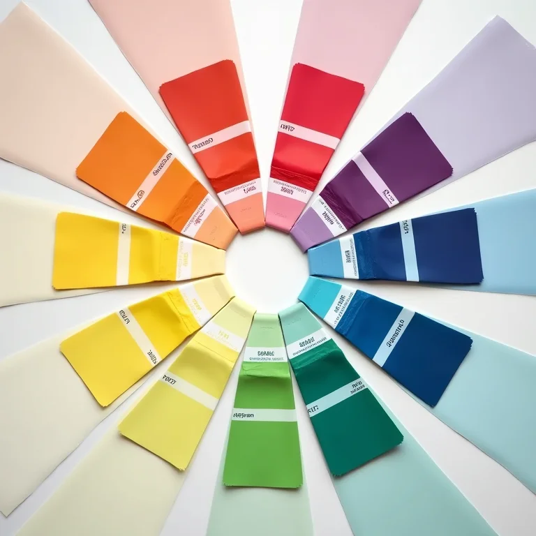 Círculo cromático e harmonia das cores para fachadas