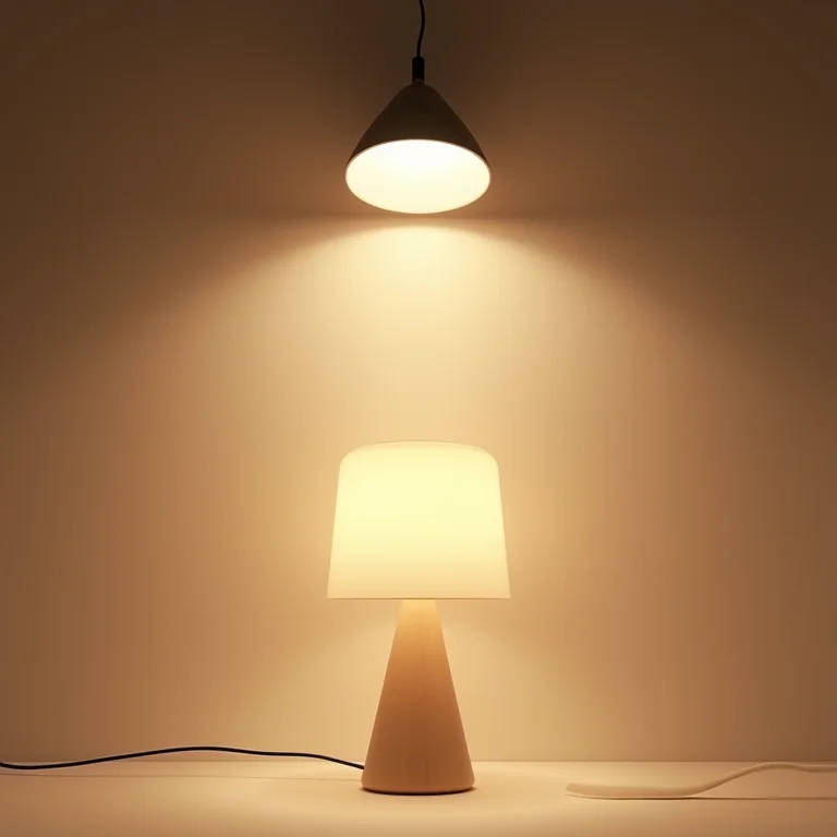 Combinação de diferentes tipos de iluminação