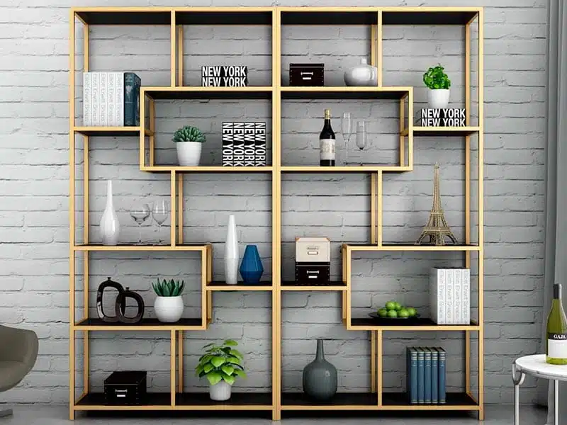 Estante Minimalista: Elegância na Simplicidade - inspiração