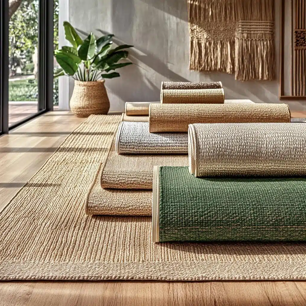 Tapetes de Sisal: Rusticidade Natural - ideia
