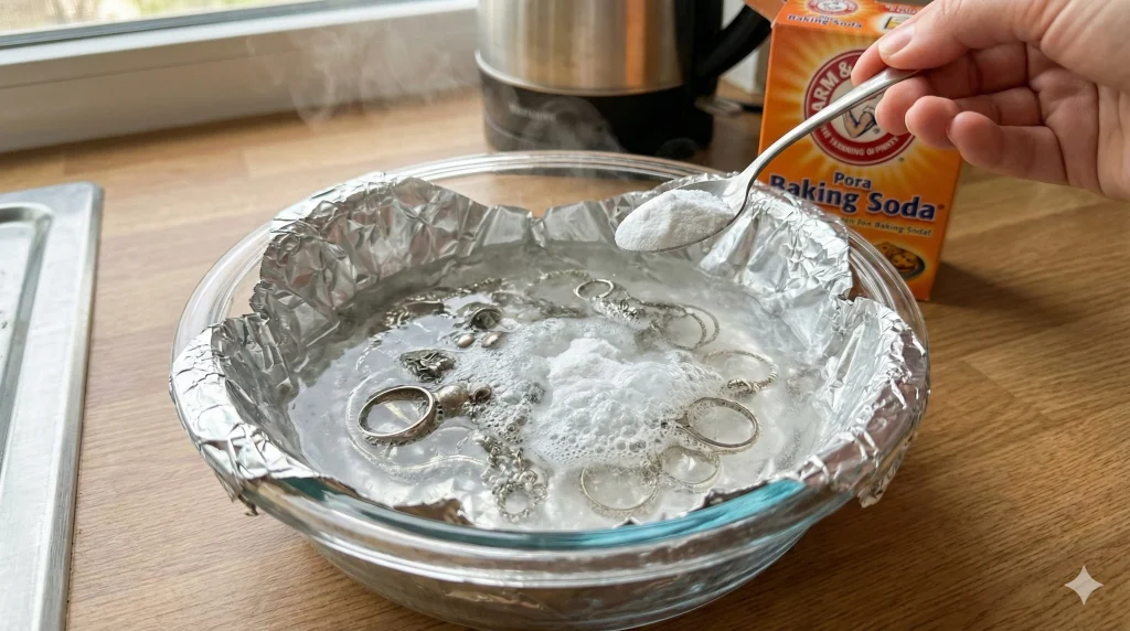 Limpeza com Bicarbonato e Alumínio: Reação Mágica para um Brilho Impecável - inspiração