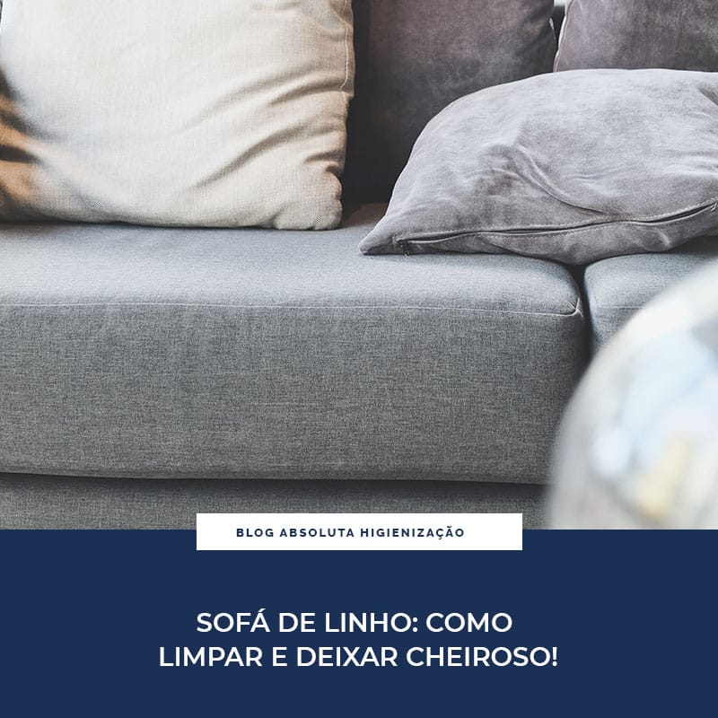 Sofá de Linho: Elegância Natural e Limpeza Delicada - detalhe