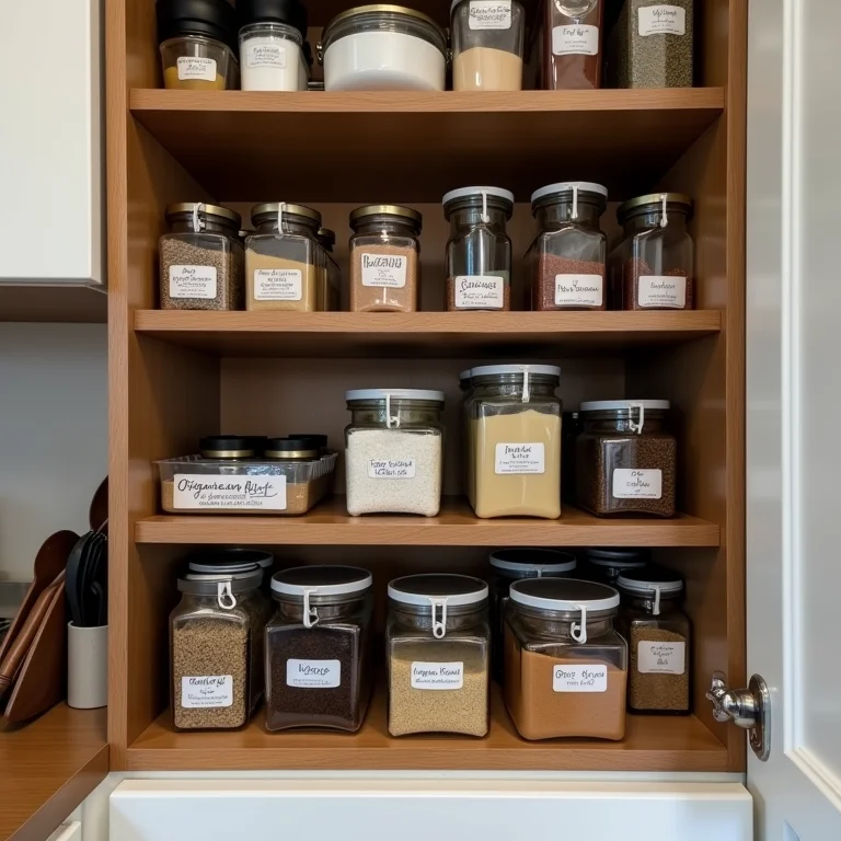 Como organizar um armário de cozinha pequeno: dicas e truques.