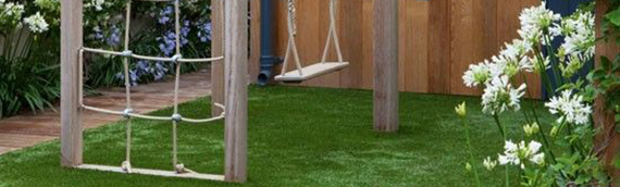 Com Balanço Rústico para um Toque Lúdico - inspiração