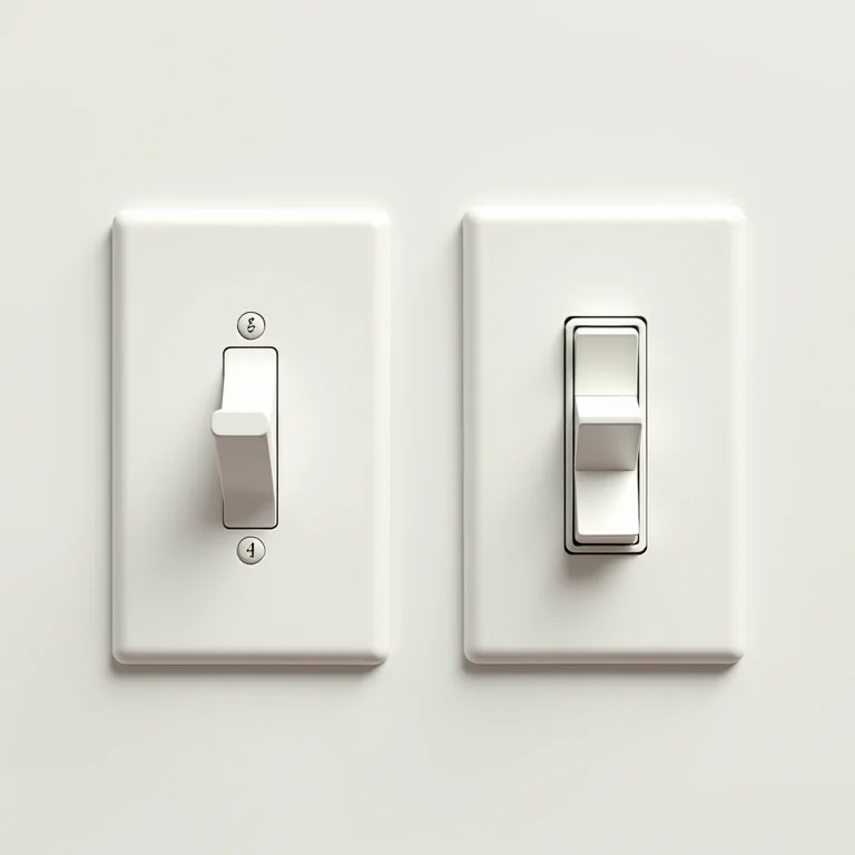 Comparativo entre interruptor paralelo e interruptor simples