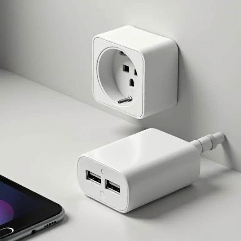 Comparativo entre tomada USB de parede e adaptador tradicional