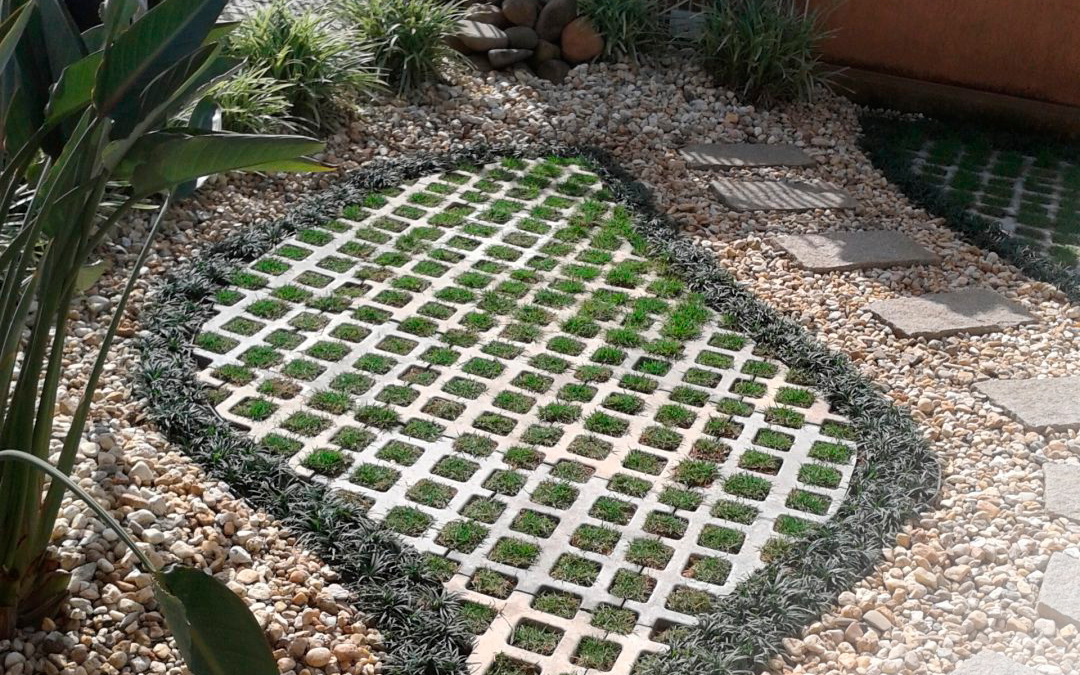 Concregrama em Espiral: Um Toque de Design no Seu Jardim - inspiração