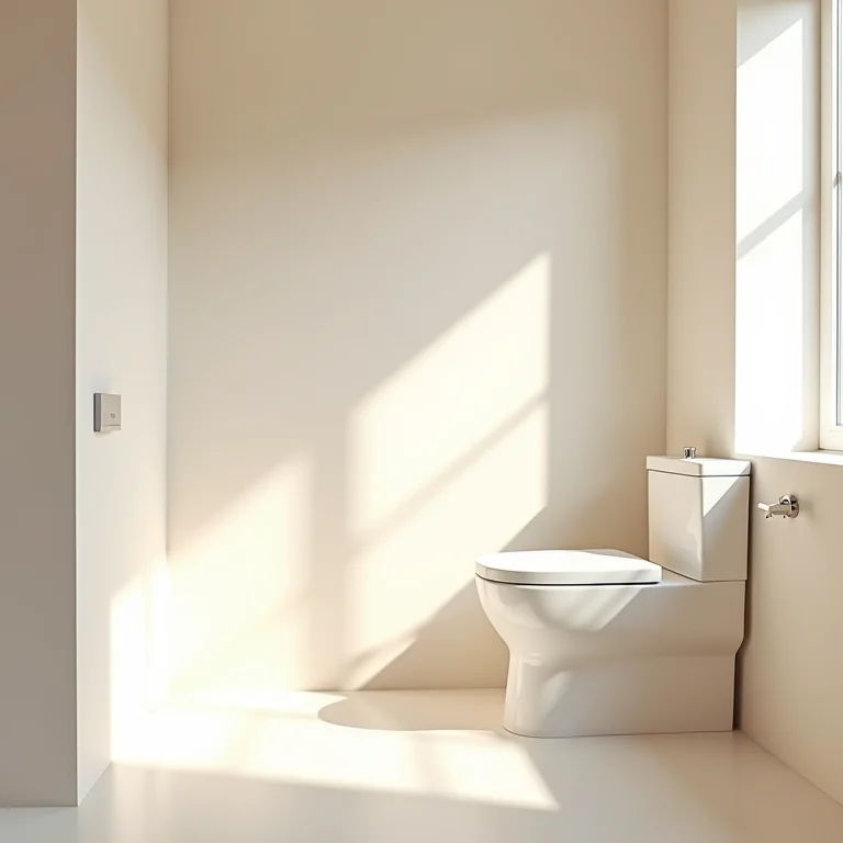 Cores claras em lavabo pequeno