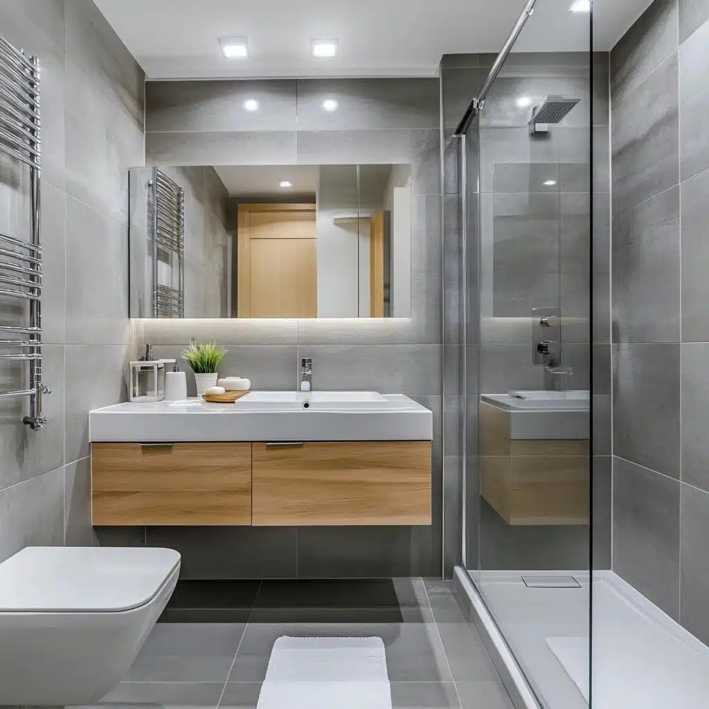 Cinza Urbano Chic: Modernidade com Toques de Branco - detalhe