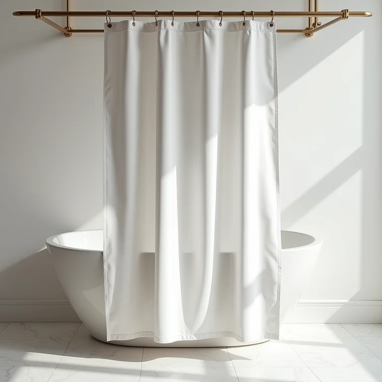 Cortina de box personalizada feita com tecido de camiseta de banda de rock.