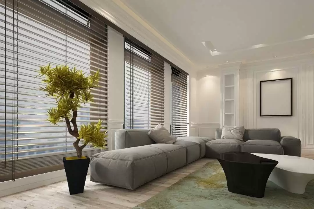 Cortinas com Estampas Geométricas: Modernidade e Estilo para Salas Contemporâneas - inspiração