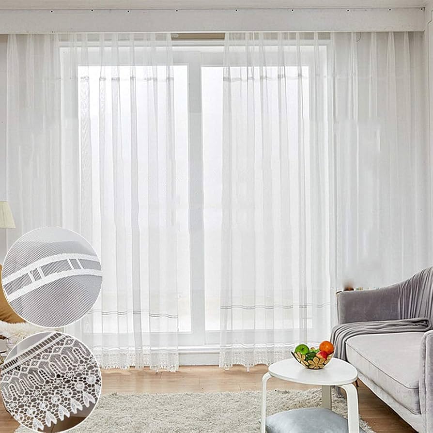 Cortinas de Voil: A Leveza Translúcida que Acalma - inspiração