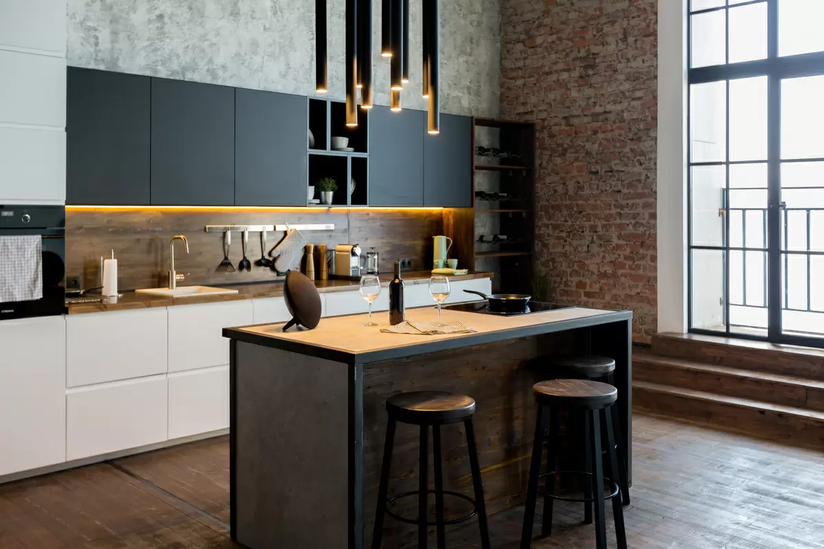 Microcimento Queimado: Modernidade e Elegância Industrial - ideia
