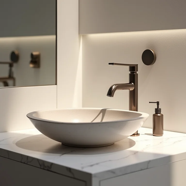 Cuba esculpida com detalhes sofisticados