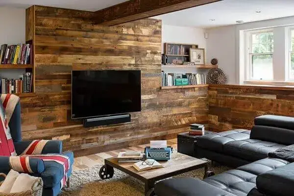 Aconchego e Estilo com Pallets Repaginados - ideia
