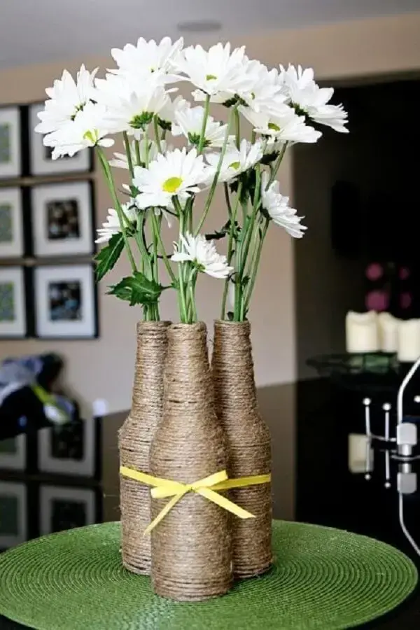 Artesanato com Garrafa de Vidro: Faça ...