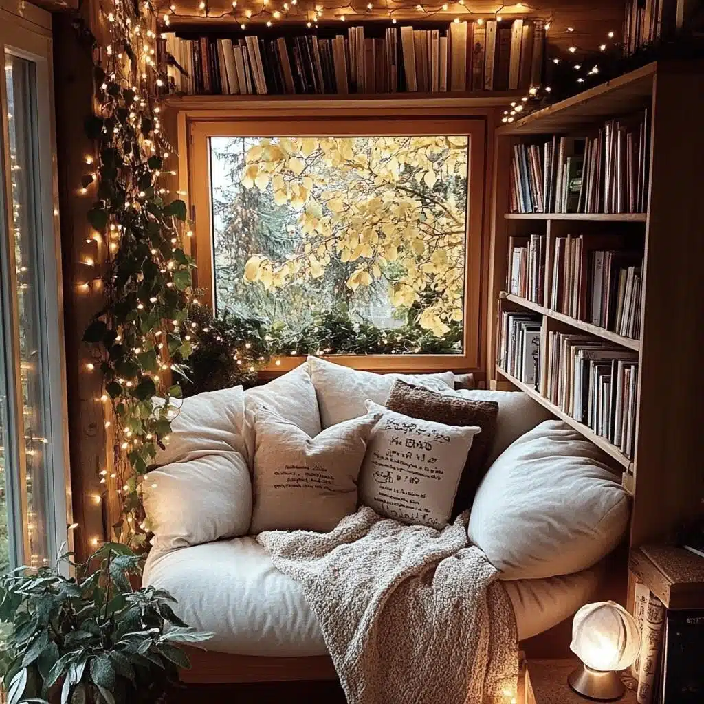 Livros e Velas: Uma Combinação Relaxante para o Seu Cantinho - detalhe