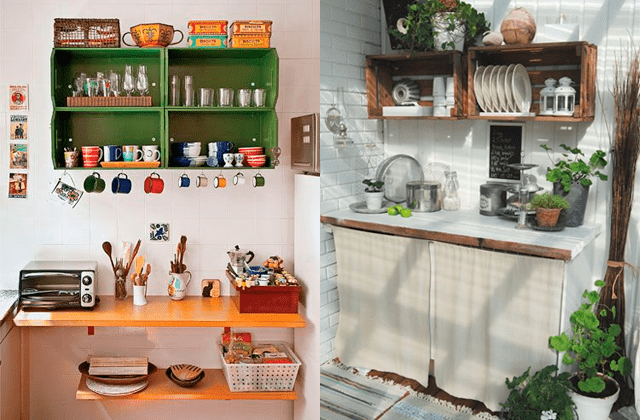 Reaproveitando Caixotes: Armazenamento Sustentável e Estiloso - ideia