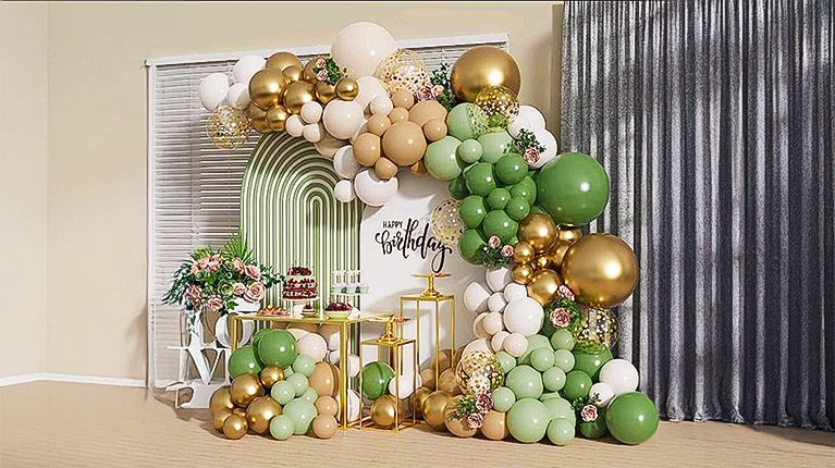 Decoração com Balões Desconstruídos: Um Toque Moderno e Divertido - inspiração