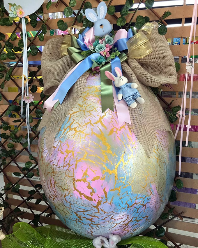 Decoração de Páscoa com Ovos Decorados à Mão: Um Toque Artístico e Personalizado - inspiração