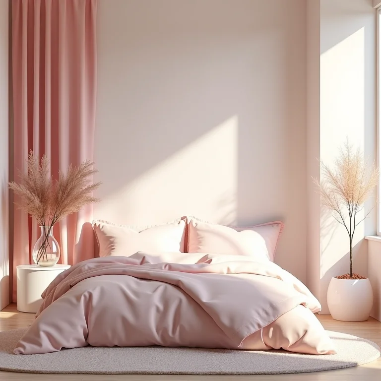 Decoração de quarto feminino com delicadeza e elegância