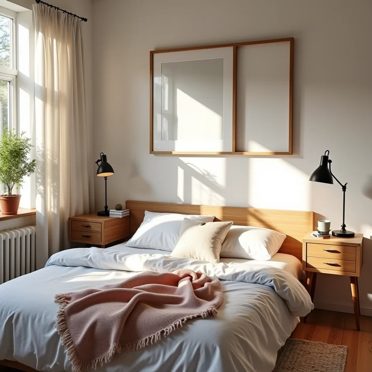 Decoração de quarto pequeno e barato: ideias criativas para você.