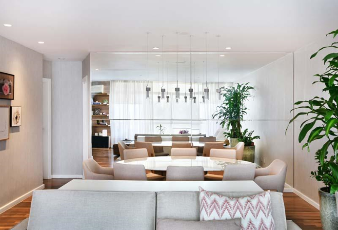 Com Espelhos para Ampliar e Iluminar - ideia