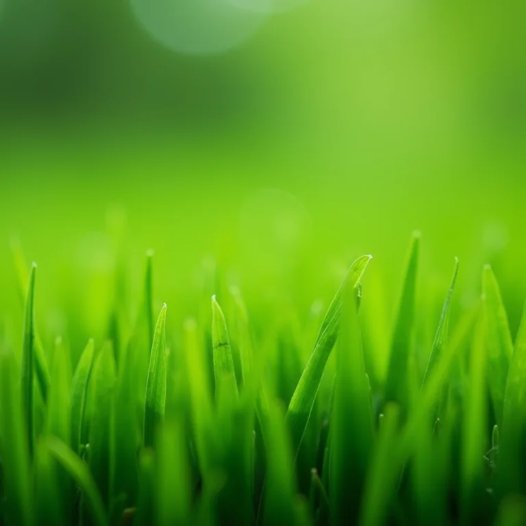 Detalhe da textura da grama sintética de 12mm