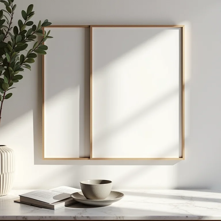 Detalhes de quadros decorativos para sua sala.