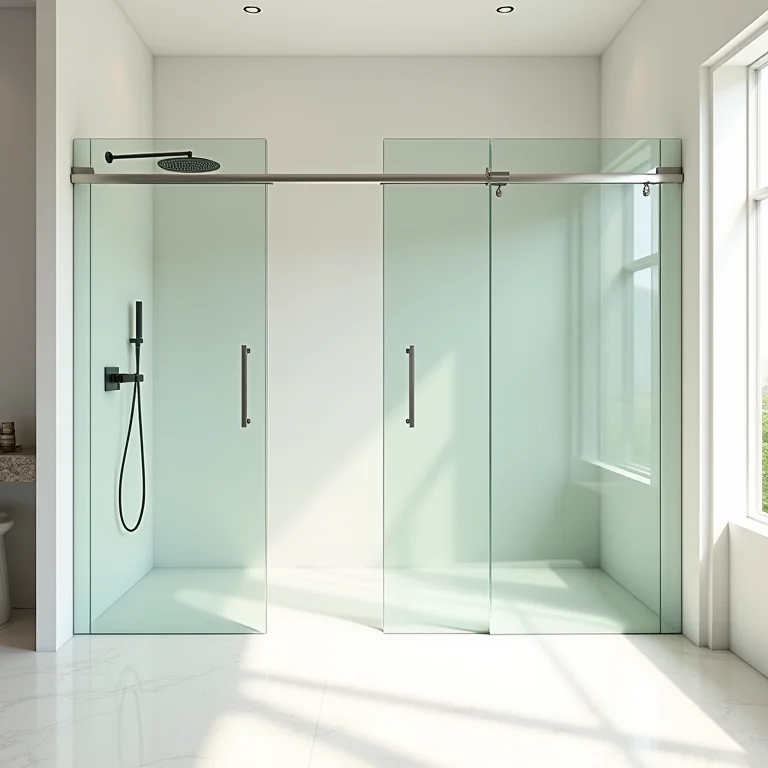 Diferentes modelos de box de banheiro até o teto