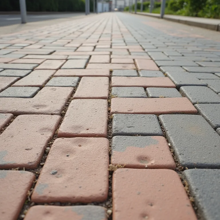 Diferentes tipos de pisos para calçada.