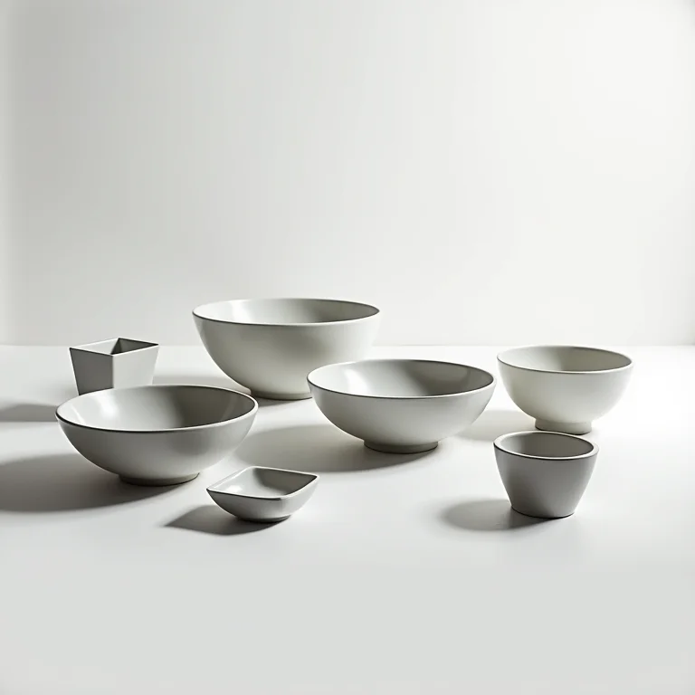 Diversos modelos de cubas de apoio em diferentes formatos.