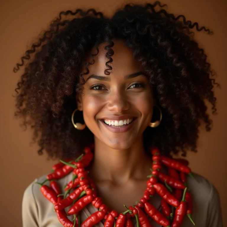 DIY decoração de cozinha com pimenta