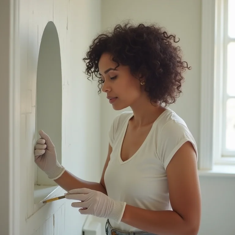 DIY: Pintando um nicho colorido no banheiro