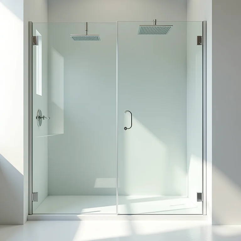 Elegância e design moderno em box de banheiro